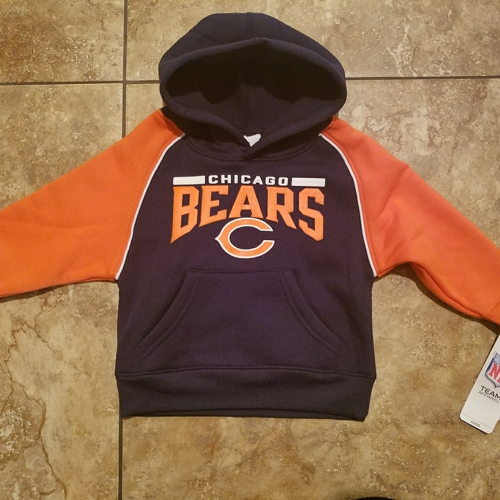 Chicago bears toddler hoodie New 2T